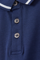 EA Eagle Polo Shirt with Contrast Trims